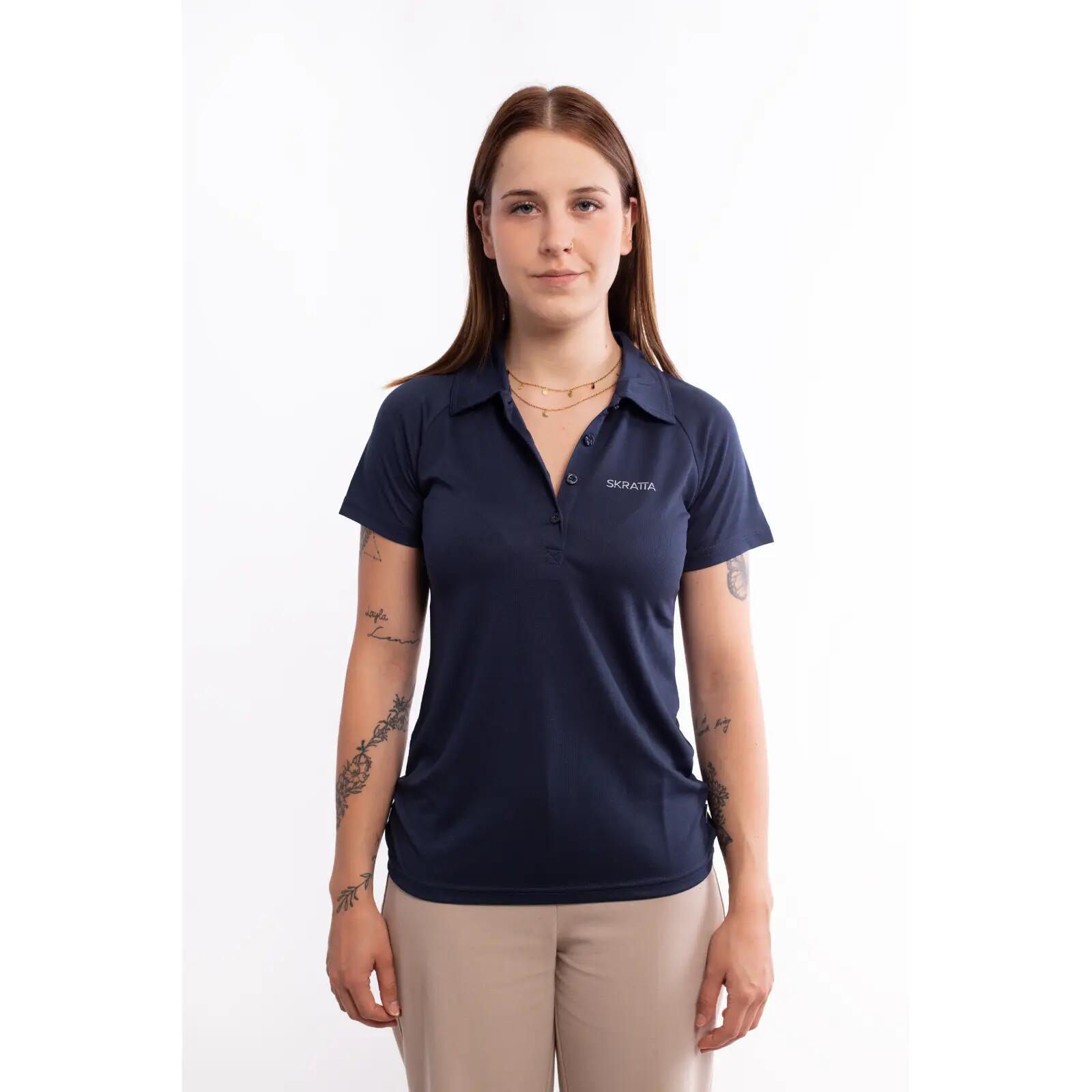 Damen Funktions Poloshirt Knut 2/2