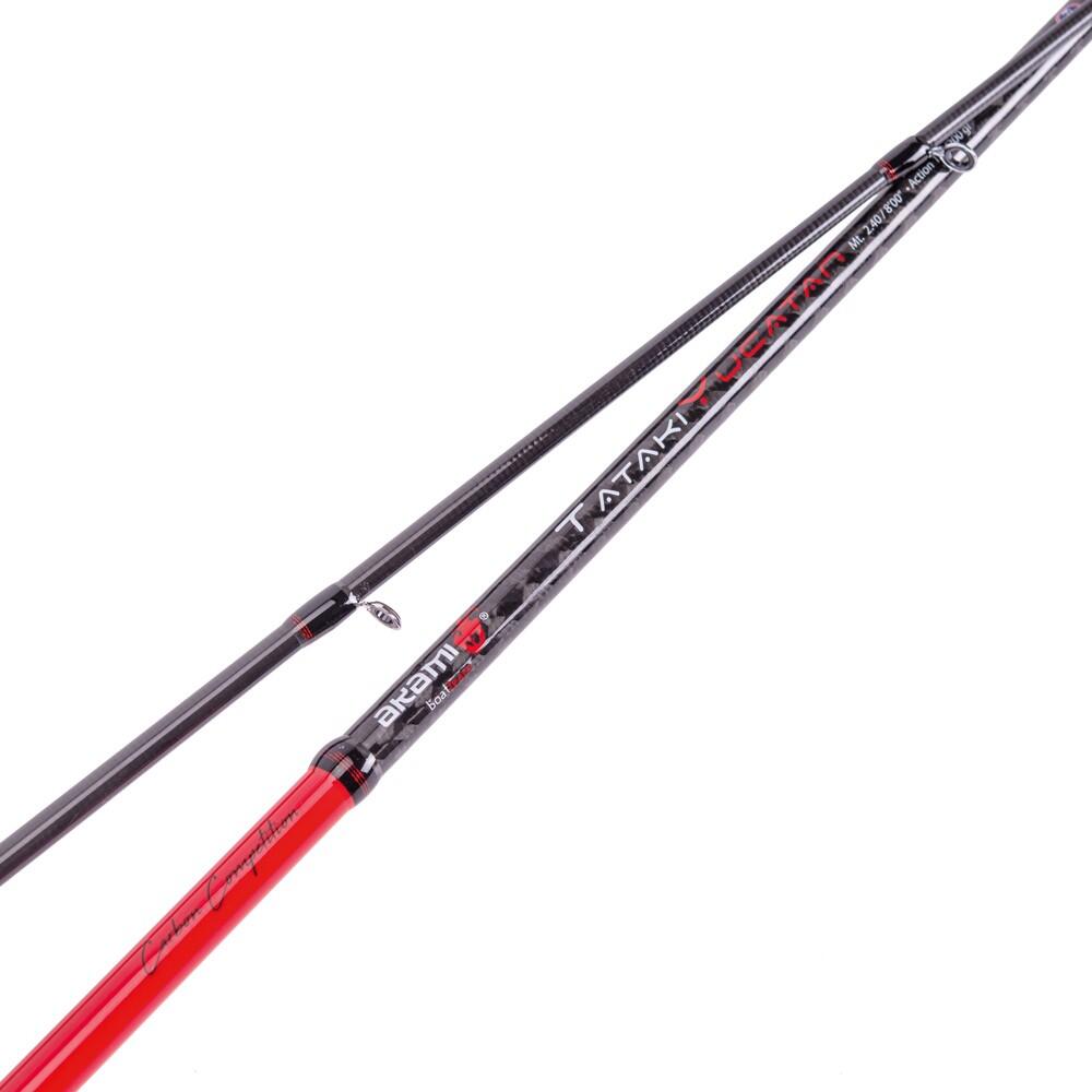 AKAMI BOAT Canne da Pesca Belly Boat e Kayak AKAMI TATAKI YUCATAN MT 2.40 | GR 150-200