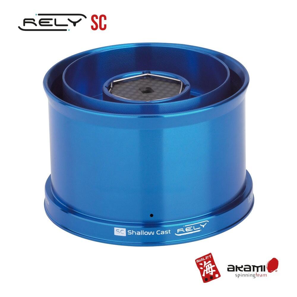 AKAMI SURFCASTING Ricambi per Mulinelli BOBINA AKAMI RELY SC SIZE 1.5 BLUE