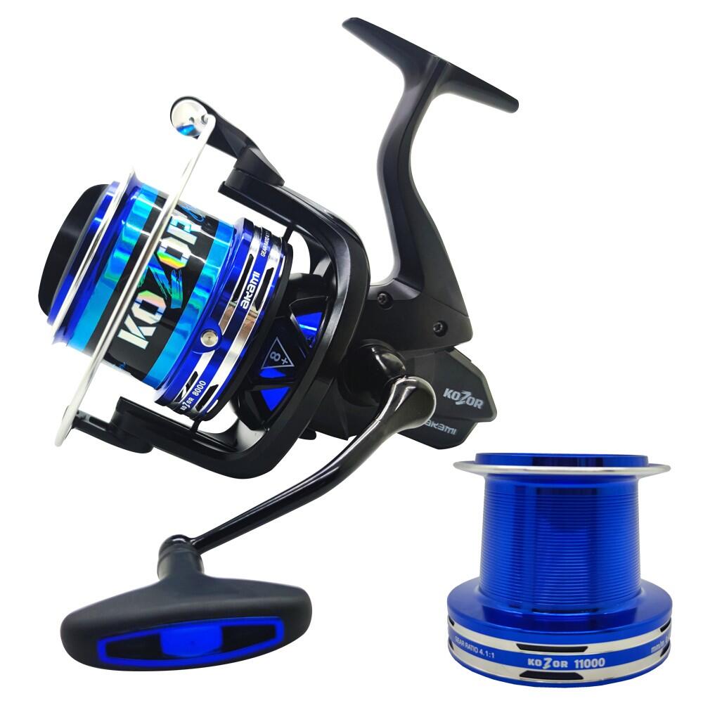AKAMI SURFCASTING Mulinello da surfcasting AKAMI KOZOR SIZE 8000/11000 BLUE