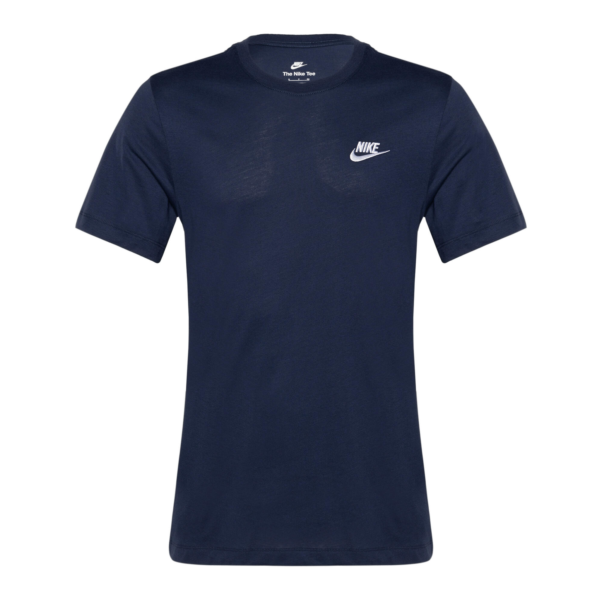Maglietta a manica corta da uomo Nike Sportwear club in blu navy 4/5
