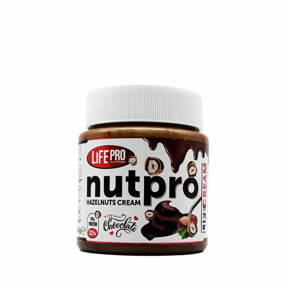 LIFE PRO FIT FOOD Proteine Spalmabili - Crema Nutpro (250 G) - Cioccolato E Nocciola