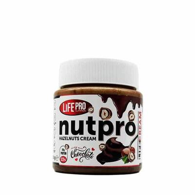 Eiweißhaltige Brotaufstriche - Nutpro Cream (250g) - Haselnuss-schokolade