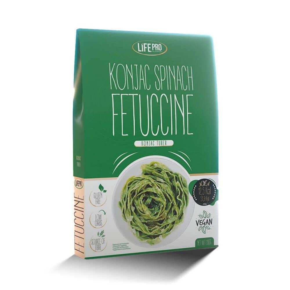 LIFEPRO Piatti Proteici - Fetuccine Di Spinaci Konjac (200 G)