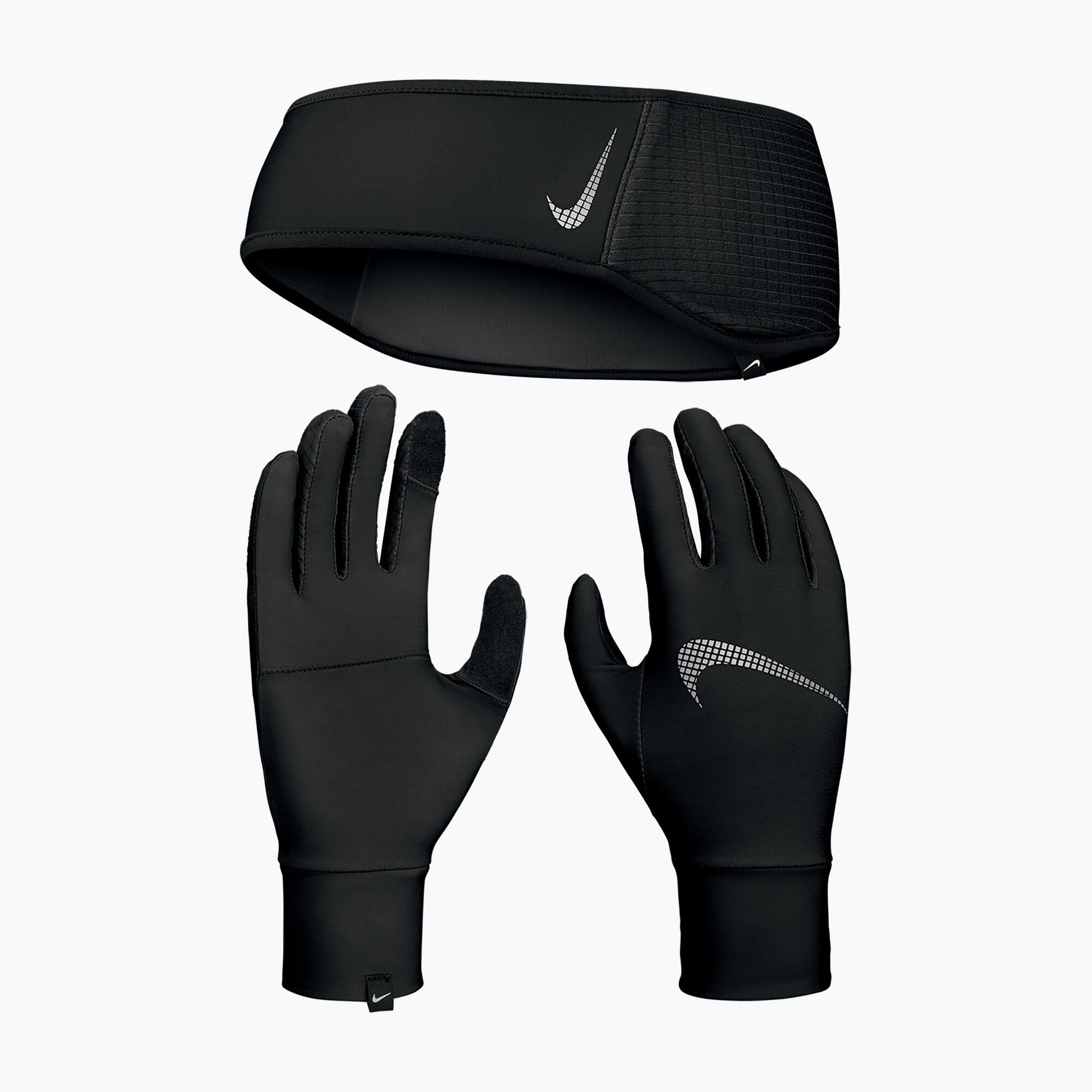 Conjunto de bandana + luvas Nike Essential Running feminino 2/2