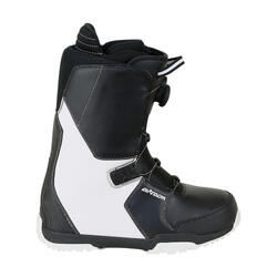 Boots de snowboard Savage blanc au sommet de vitesse