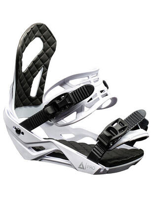 Snowboardbindingen srong w white matt