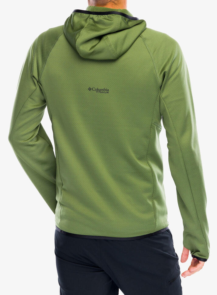 Bluza z kapturem męska Columbia Triple Canyon Grid Fleece Hooded Full Zip II