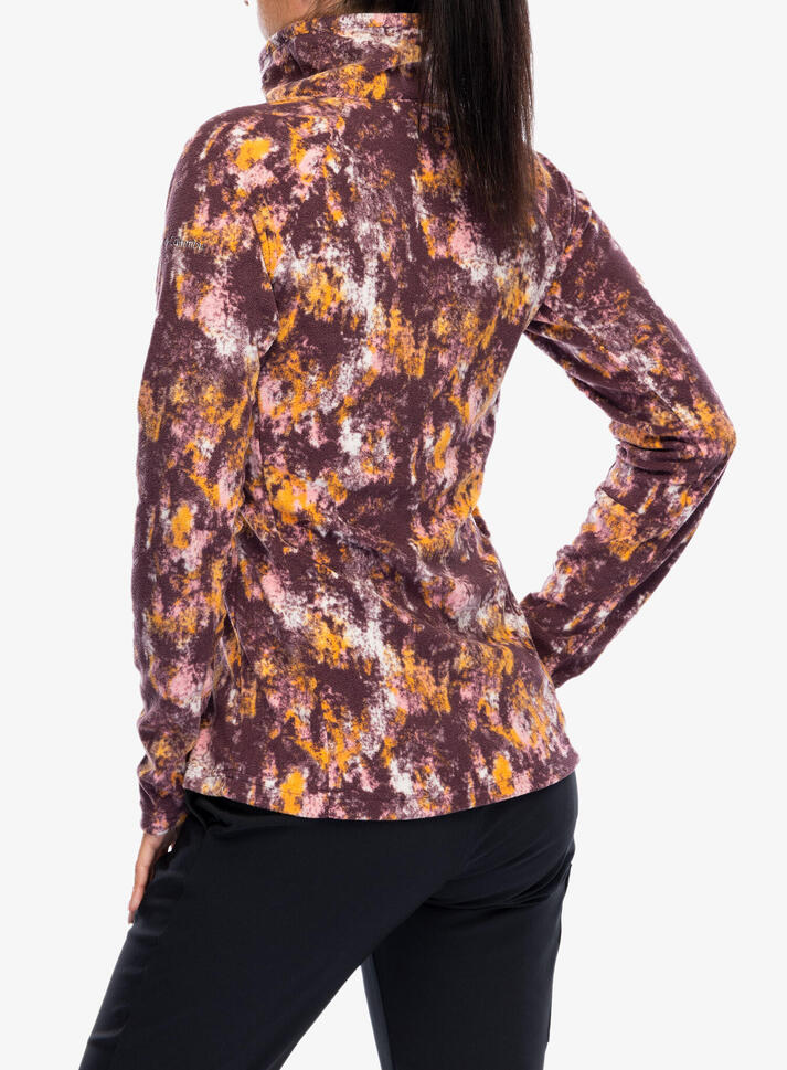 Bluza szybkoschnąca damska Columbia Glacial IV Print 1/2 Zip