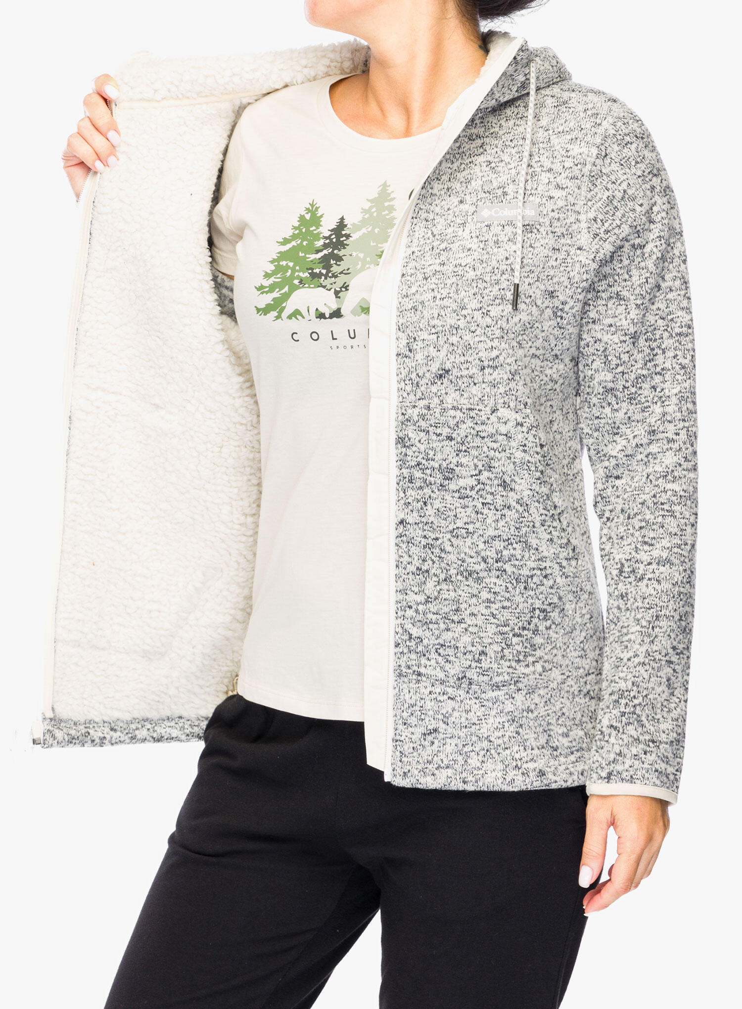 Bluza rozpinana damska Columbia Sweater Weather Sherpa Full Zip II 6/7