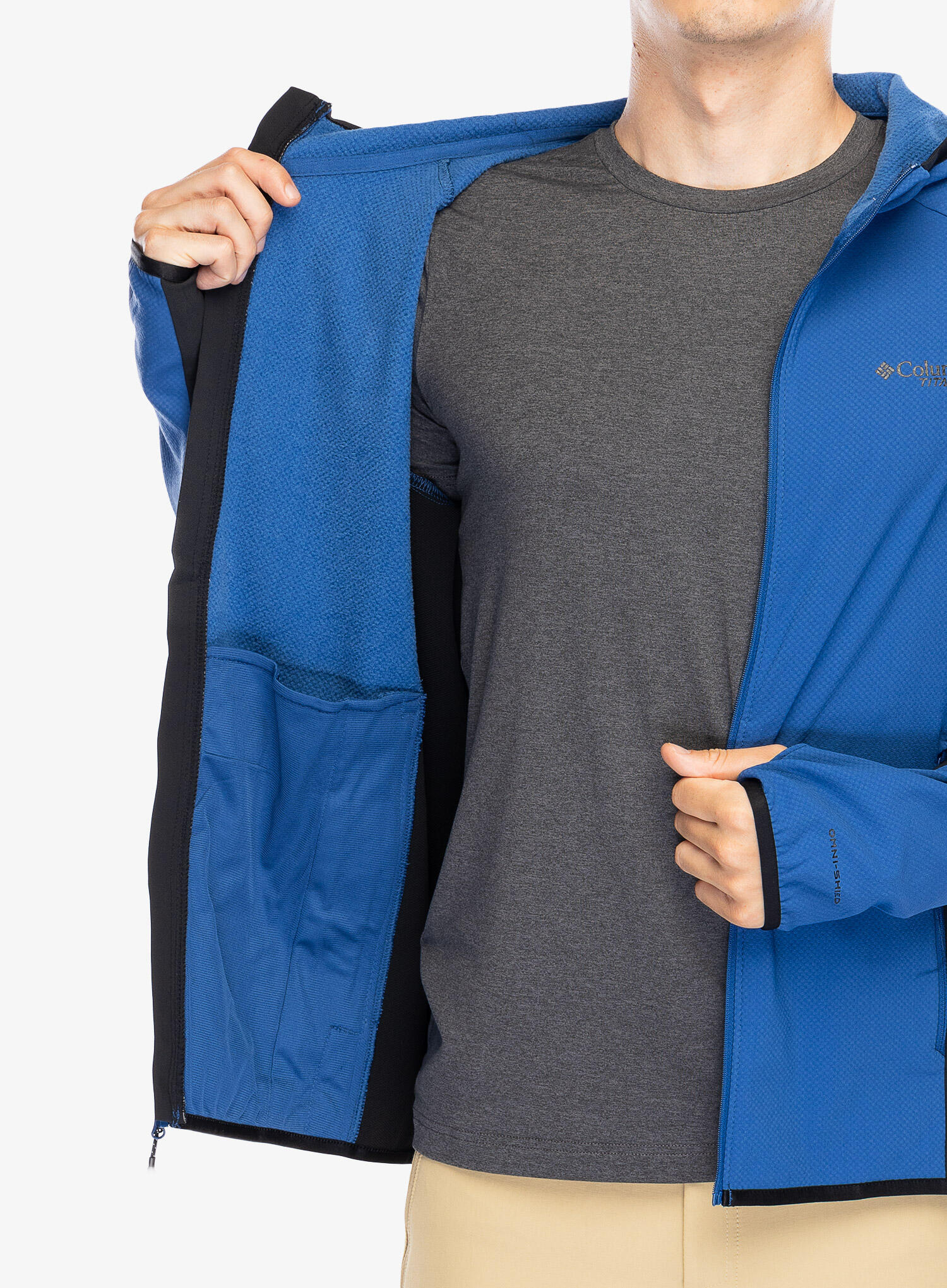 Bluza z kapturem męska Columbia Spectre Ridge Tech Fleece Hooded FZ II 6/7