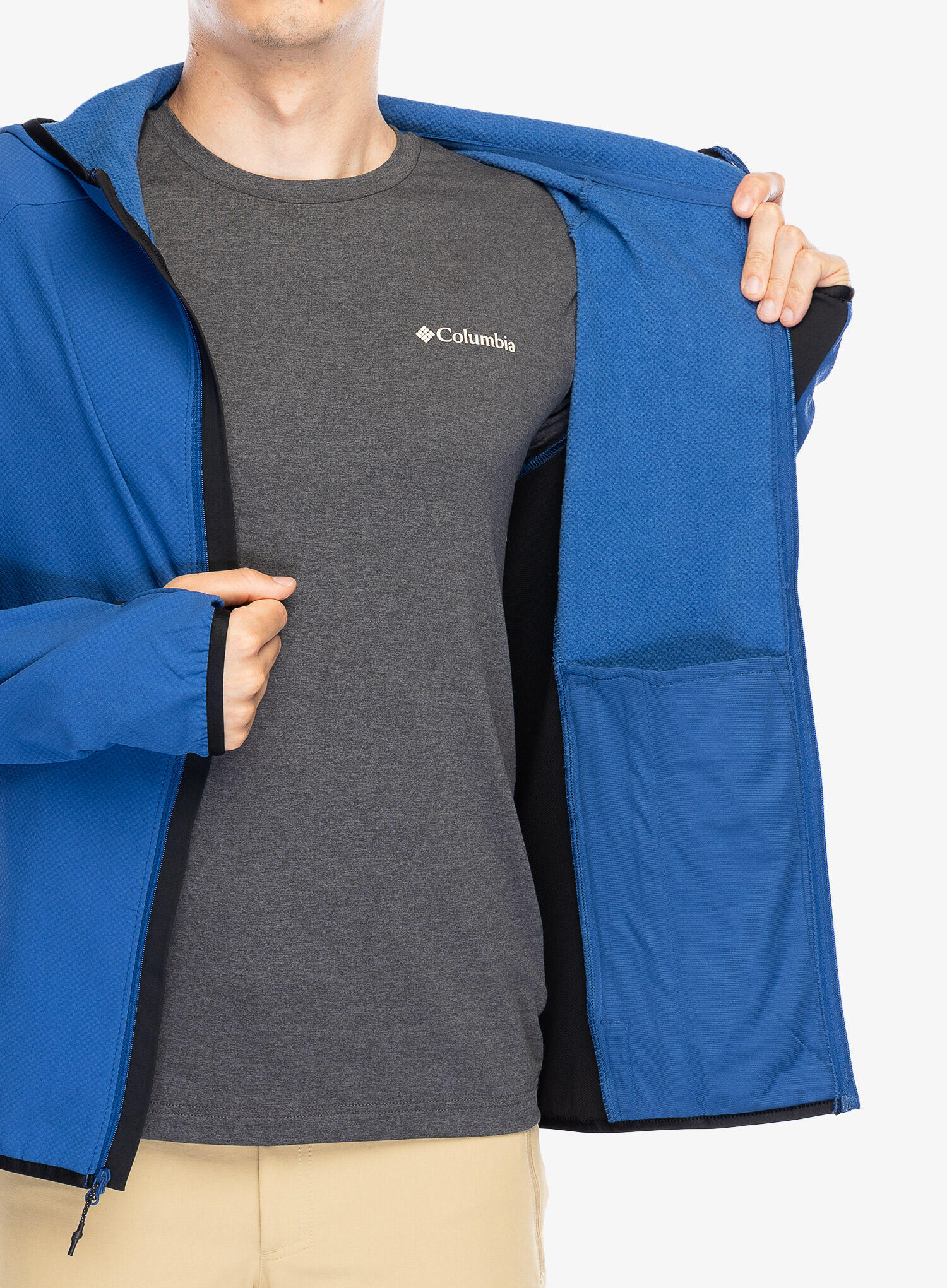 Bluza z kapturem męska Columbia Spectre Ridge Tech Fleece Hooded FZ II 4/7