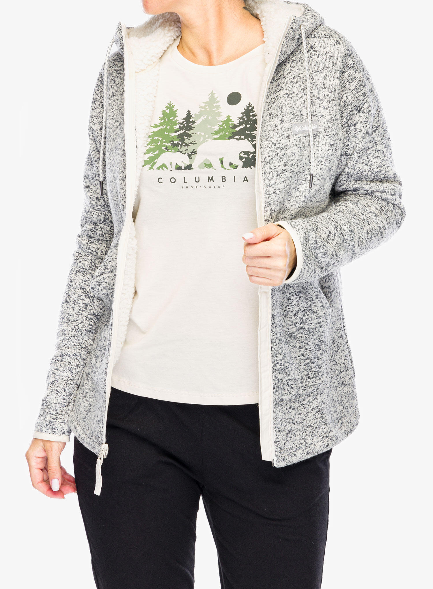 Bluza rozpinana damska Columbia Sweater Weather Sherpa Full Zip II 3/7