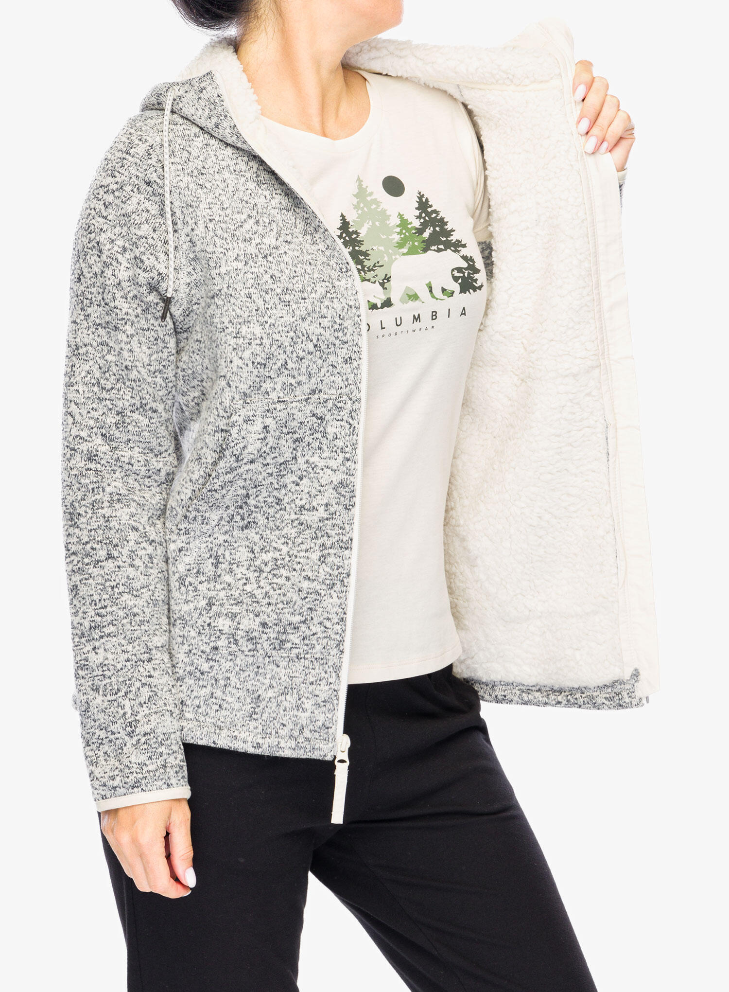 Bluza rozpinana damska Columbia Sweater Weather Sherpa Full Zip II 4/7