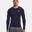 Tricou cu mâneci lungi HeatGear® pentru bărbați Under Armour – bleumarin