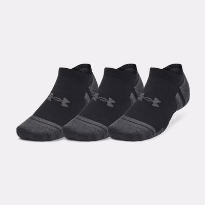 Set Di 3 Paia Di Calzini Invisibili Neri Under Armour Performance Tech