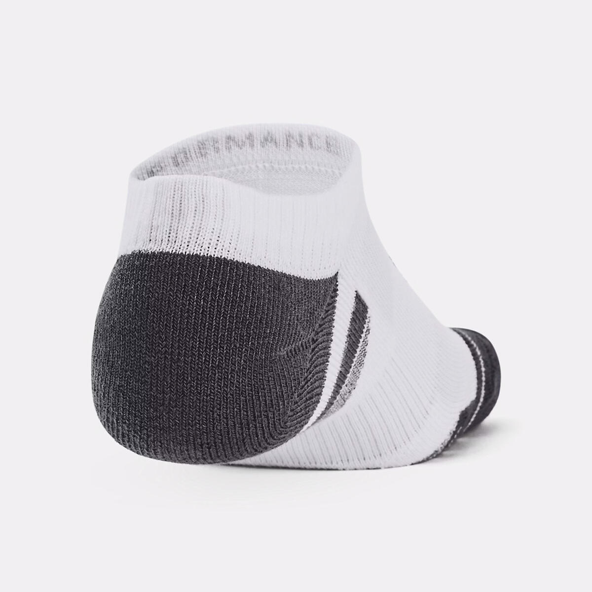 Lot de 3 paires de chaussettes invisibles blanches Under Armour Performance Tech 2/6