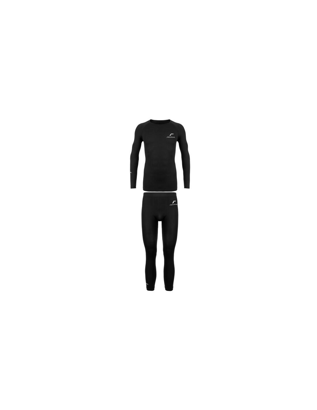 Reusch Completo Calzamaglia e Maglia termica nero 4/5