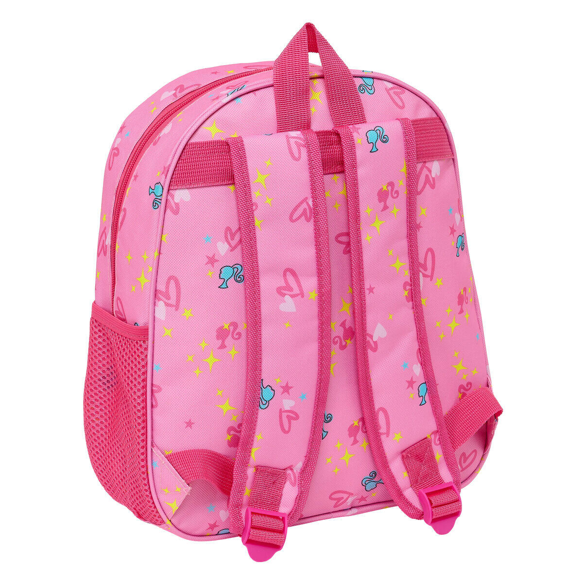 Mochila Escolar 3D Barbie Cor de Rosa 3/3