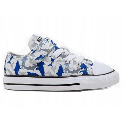 Buty na co dzień trampki dziecięce CONVERSE ALL STAR niskie na rzepy