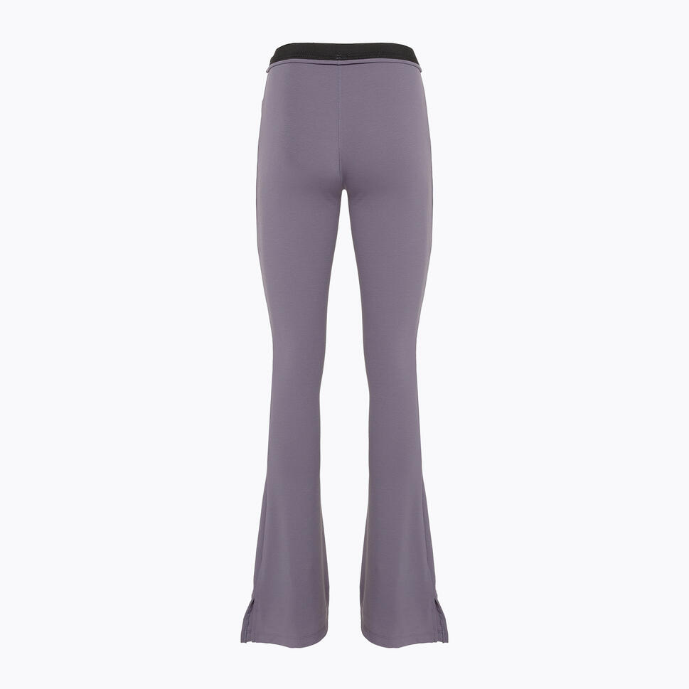 Legginsy damskie Nike Sportswear Chill Knit Mini-Rib Flared