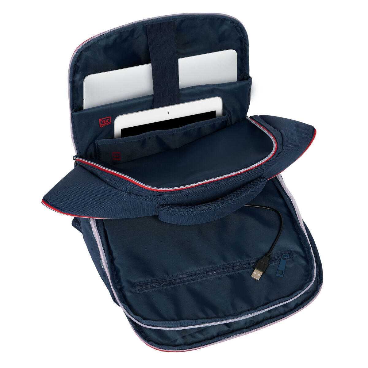 Zaino per Portatile El Ganso Classic Blu Marino 3/5