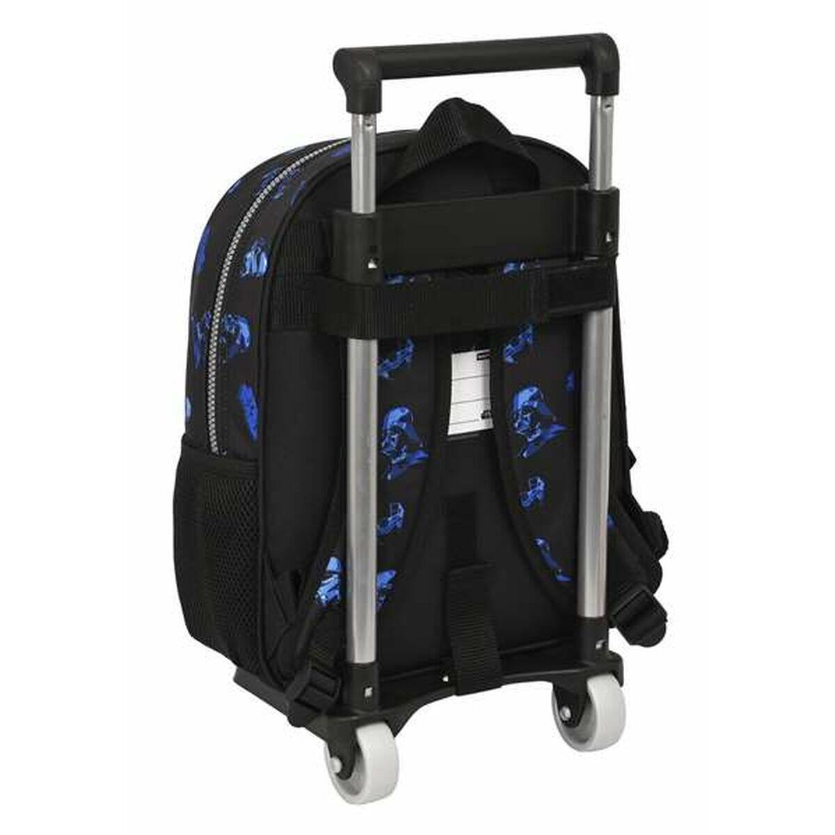 Mochila Escolar con Ruedas Star Wars Digital escape Negro 2/3