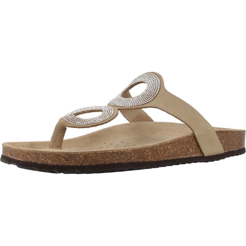 Sandalias Mujer Geox D Brionia Marron Claro