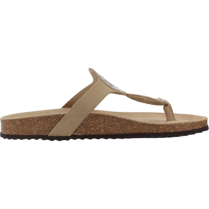 Sandalias Mujer Geox D Brionia Marron Claro