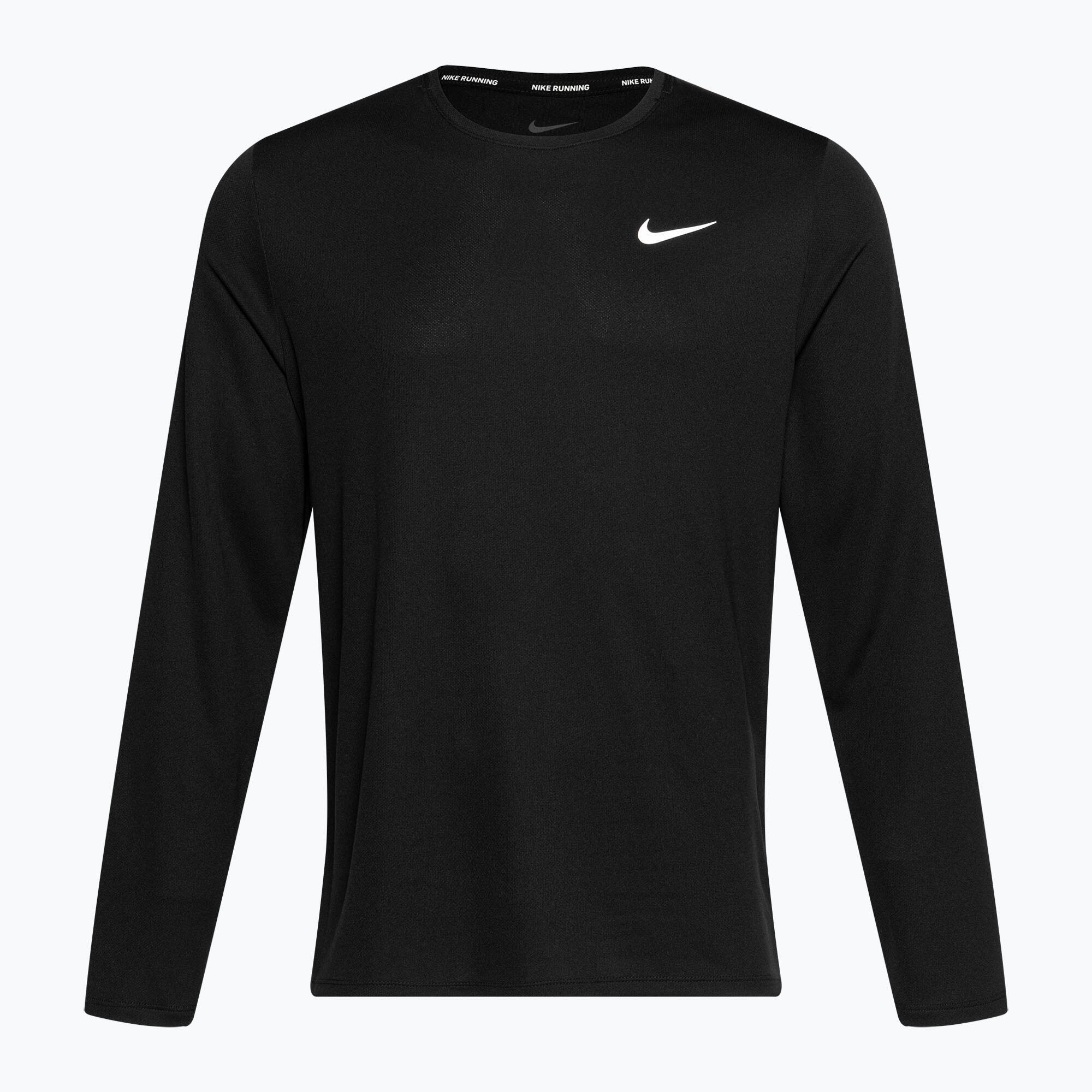 NIKE Pánské běžecké tričko s dlouhými rukávy Miler Dri-Fit UV