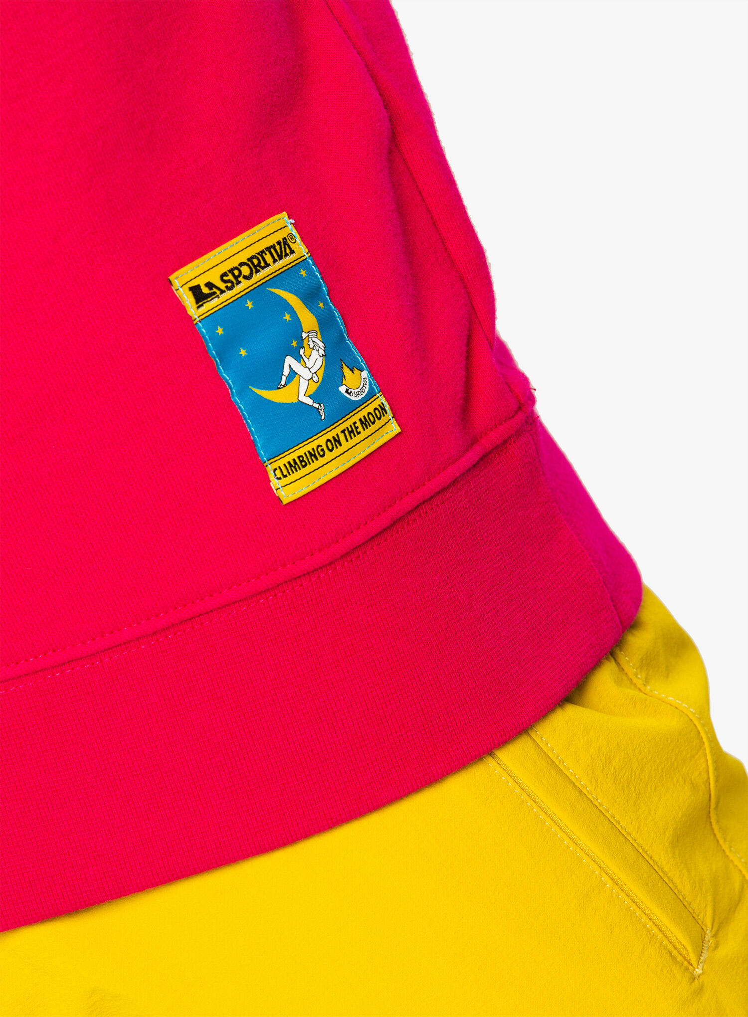 Bluza bez kaptura męska La Sportiva Climbing on the Moon Sweatshirt 6/7