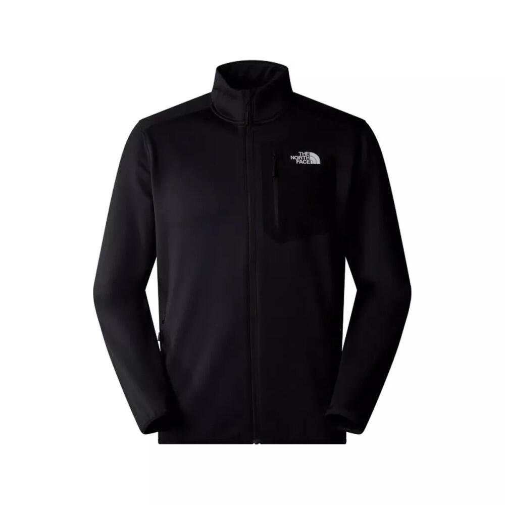 The North Face - Veste Polaire The North Face M Crest Full Zip - Sweat Zippé - Blanc|noir - 38 S - Decathlon