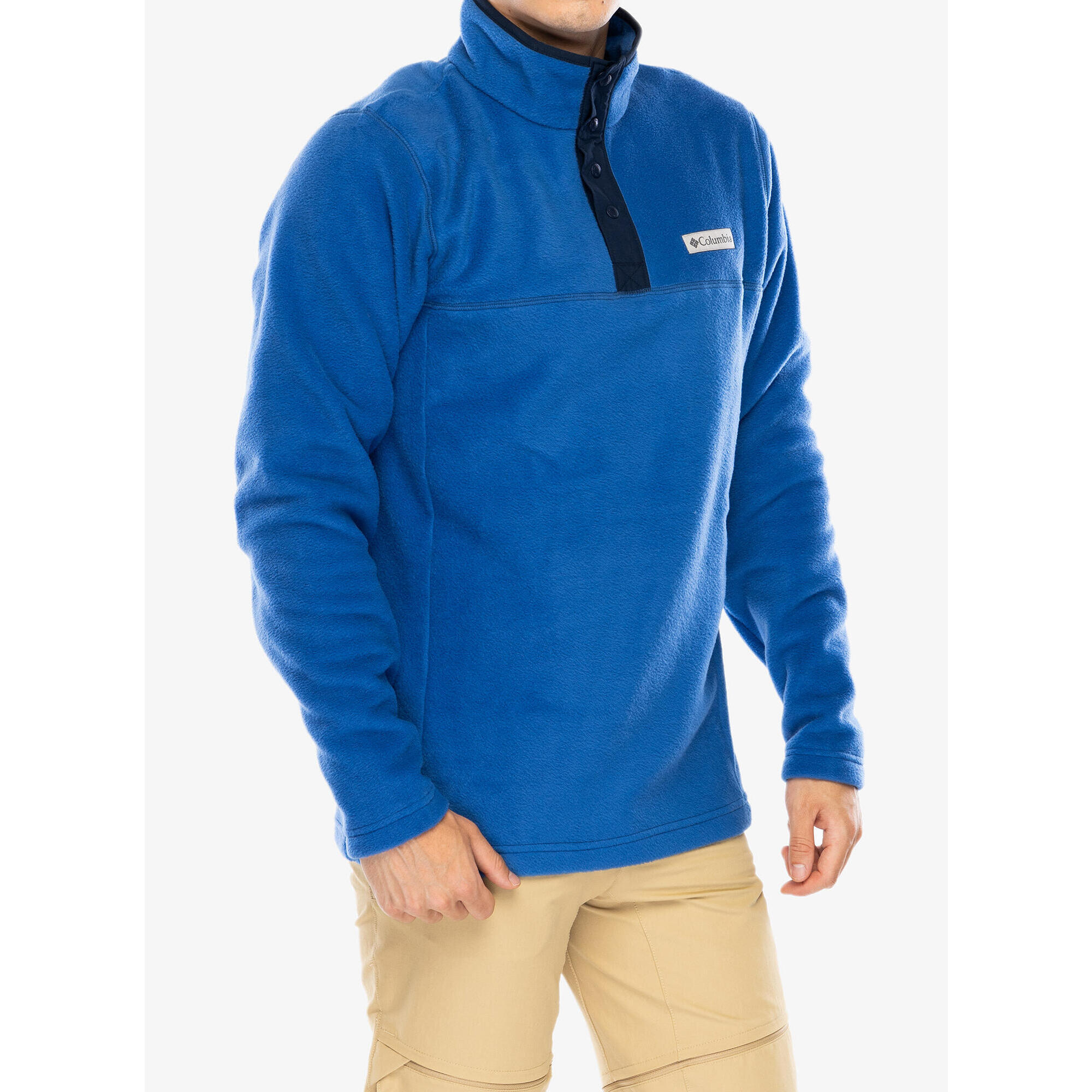 Columbia - Columbia Steens Mountain Half Snap Ii - Sweat-shirt Polaire - Sweat-shirt - Bleu - Decathlon