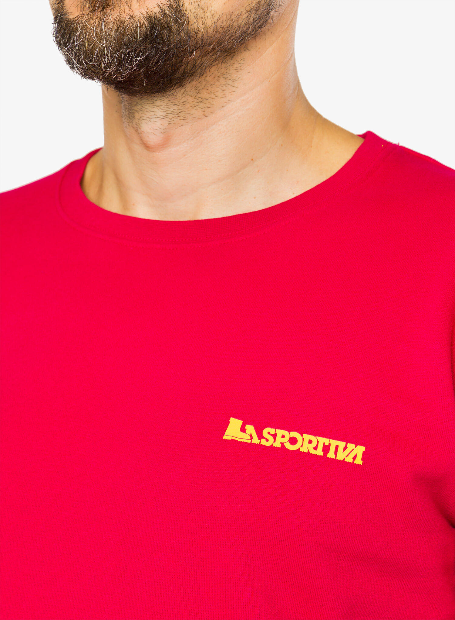 Bluza bez kaptura męska La Sportiva Climbing on the Moon Sweatshirt 5/7