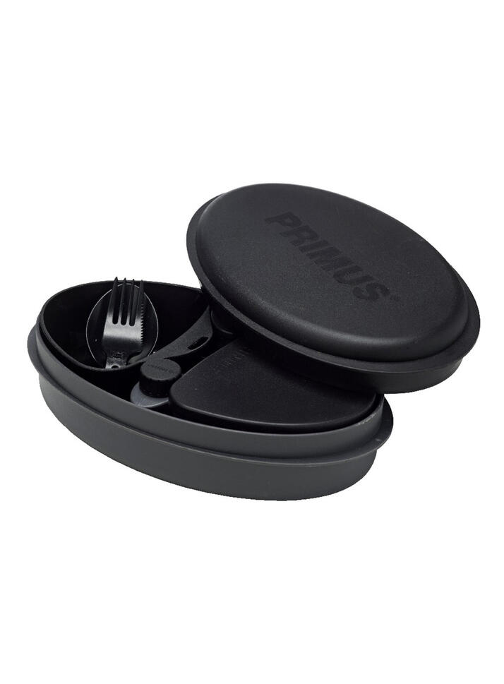 Naczynia Primus Meal Set - graphite/black