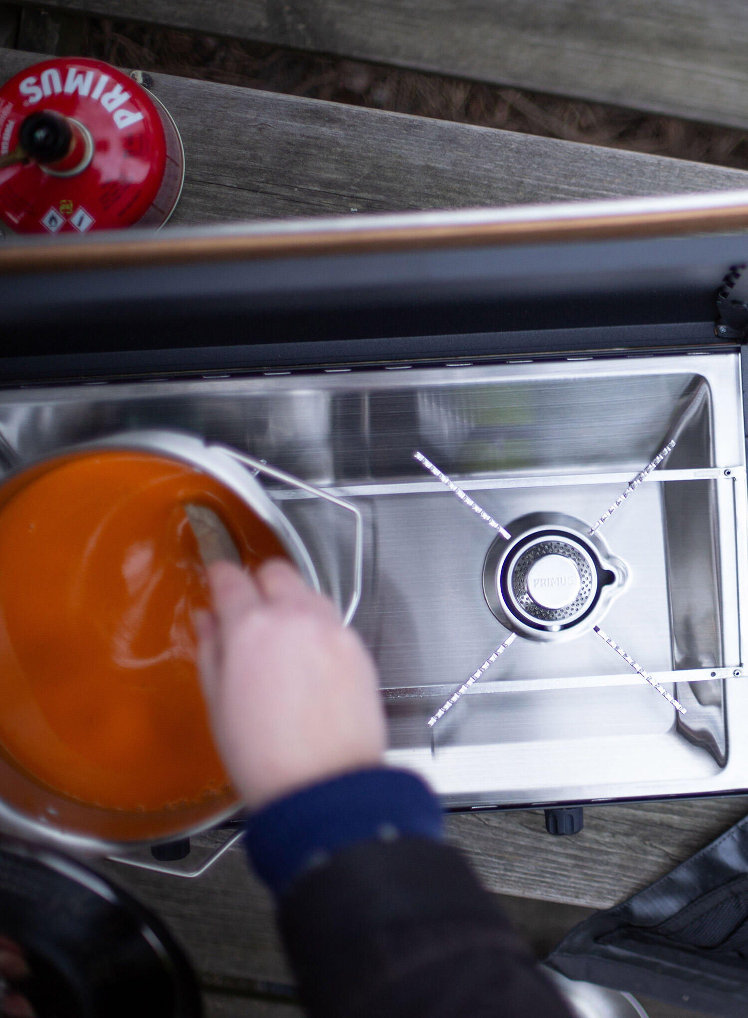 Réchaud Primus Kinjia Stove double brûleur pliable et compact 7/7