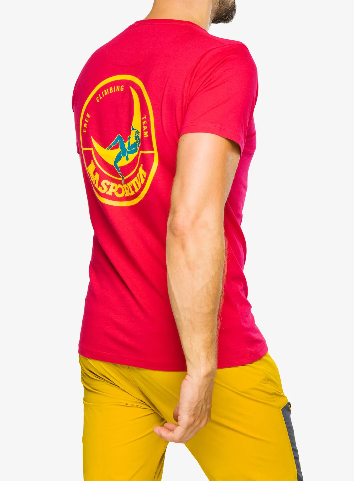 Koszulka bawełniana męska La Sportiva Climbing on the Moon T-Shirt 4/7