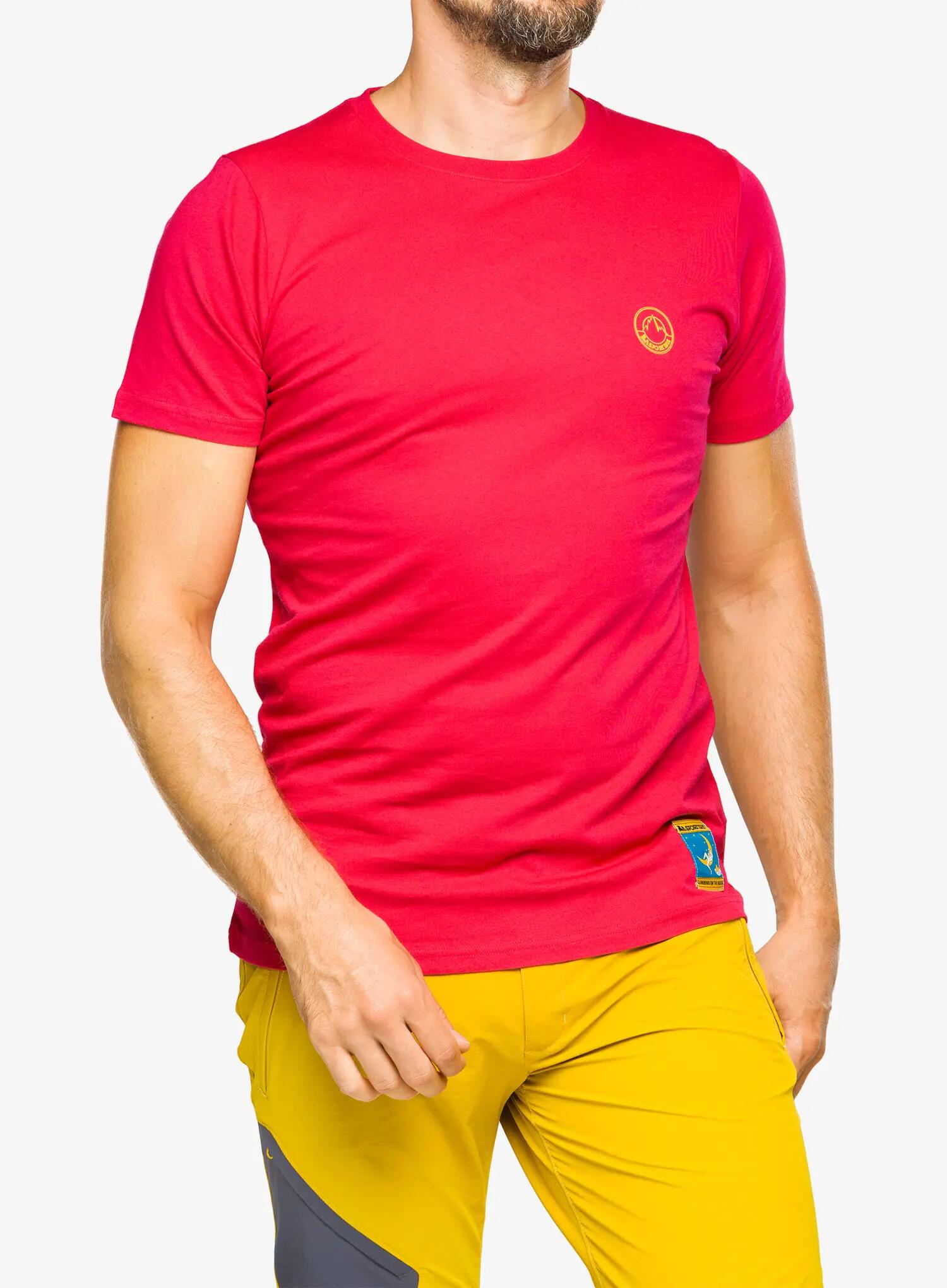 Koszulka bawełniana męska La Sportiva Climbing on the Moon T-Shirt 7/7