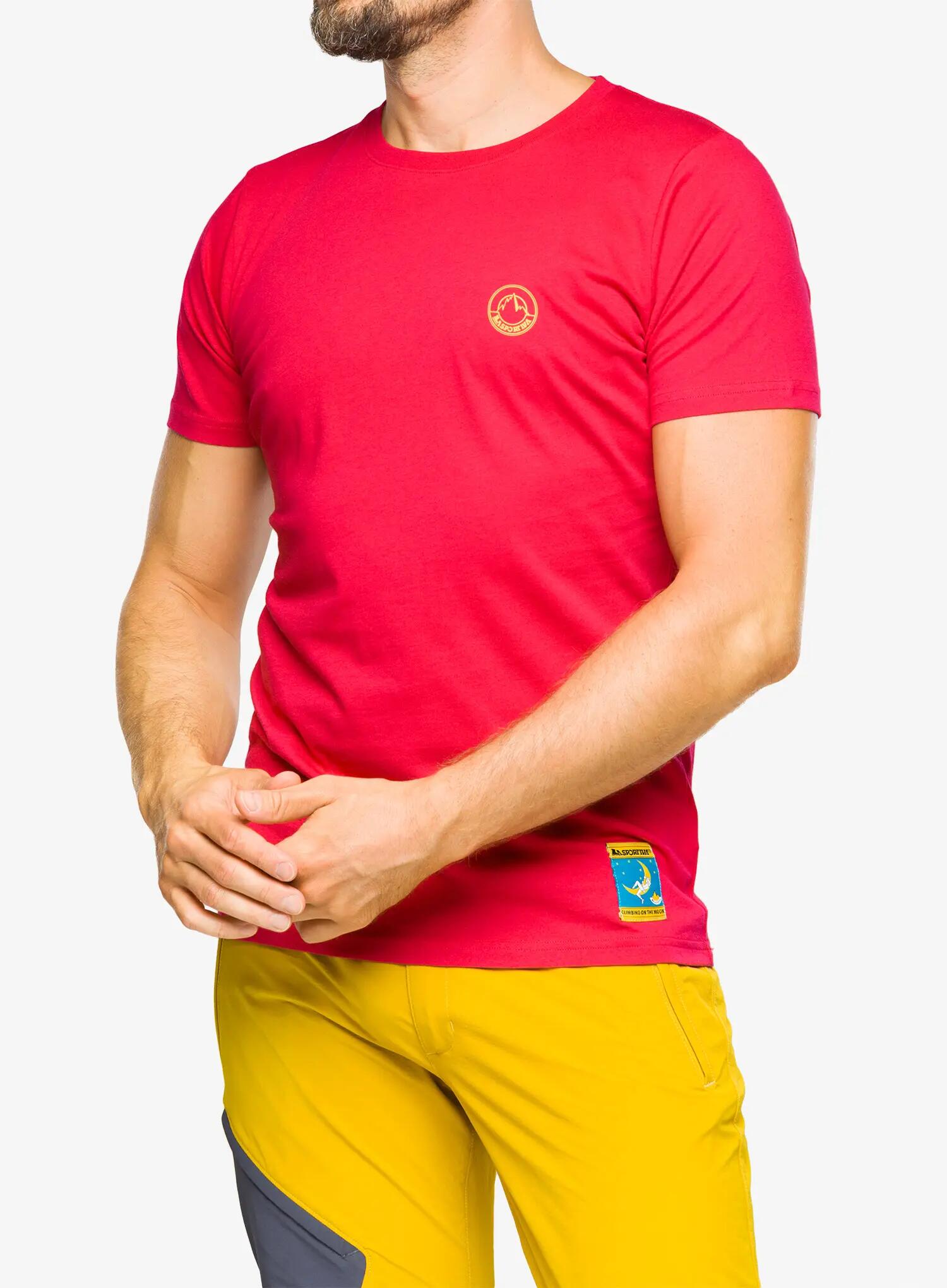 Koszulka bawełniana męska La Sportiva Climbing on the Moon T-Shirt 5/7