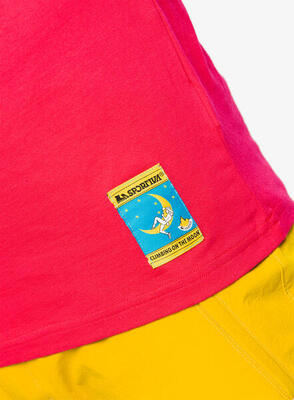 Heren t-shirt la sportiva climbing on the moon