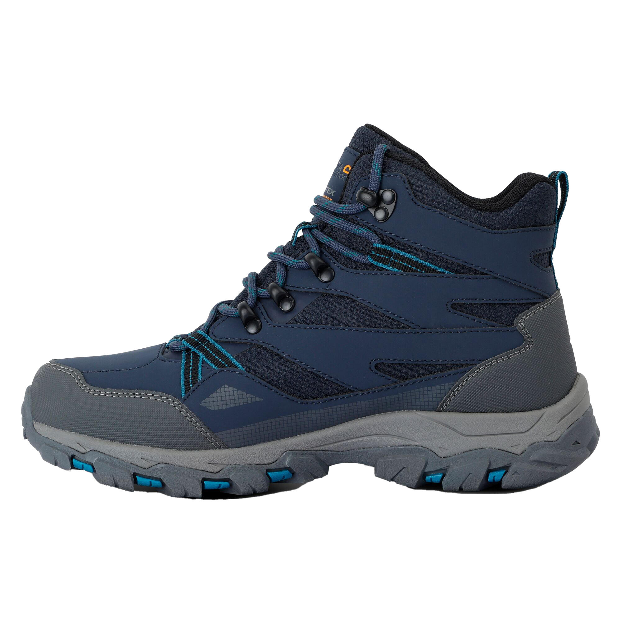 Scarponcini Da Passeggio Donna Regatta Holcombe III Blu Navy Piuma Esotica 3/5