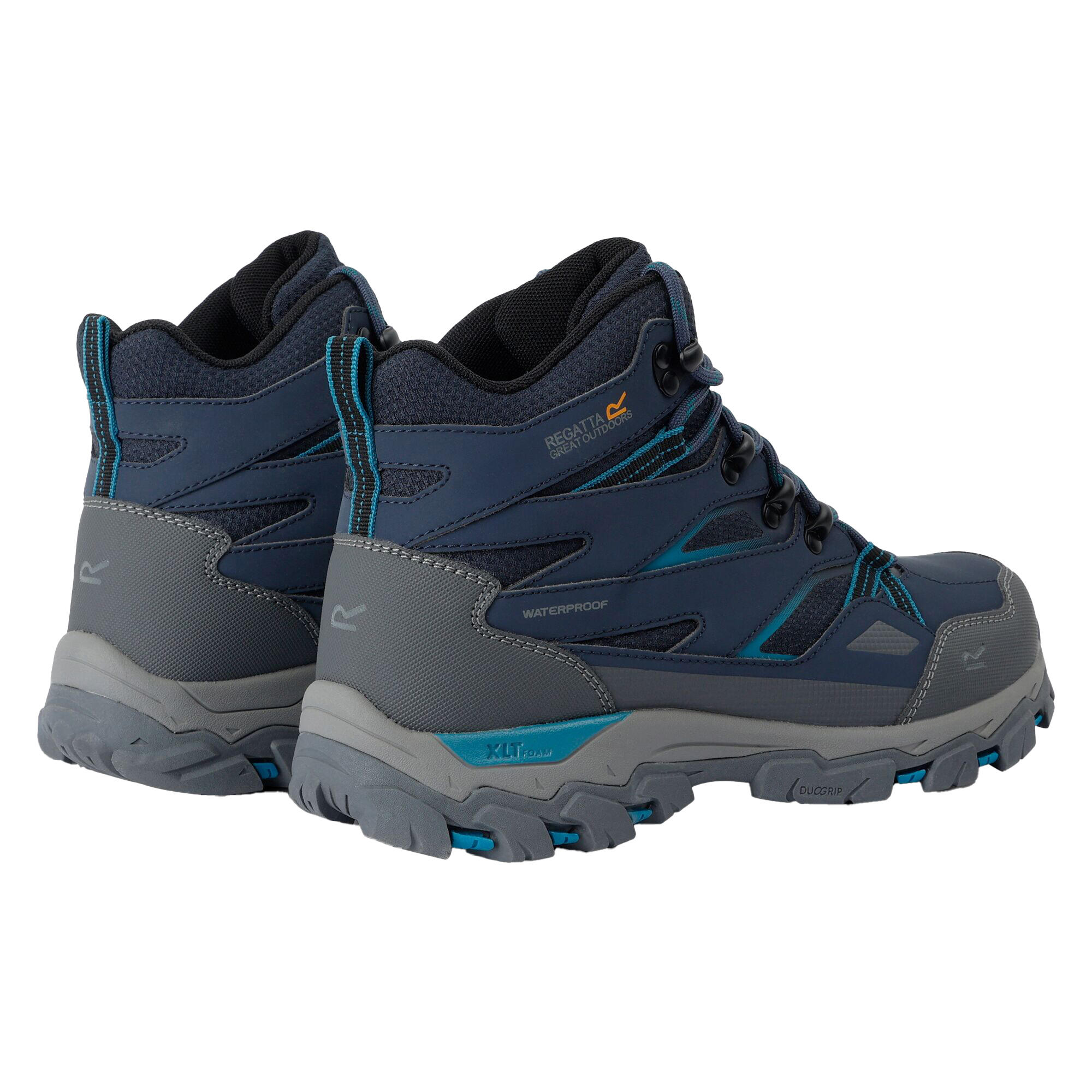 Scarponcini Da Passeggio Donna Regatta Holcombe III Blu Navy Piuma Esotica 2/5
