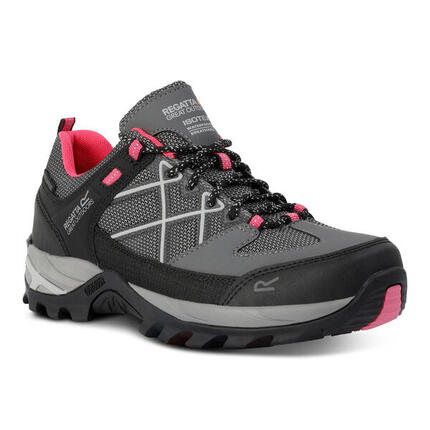 Chaussures De Marche SAMARIS Femme (Gris Acier / Turquoise Vif)