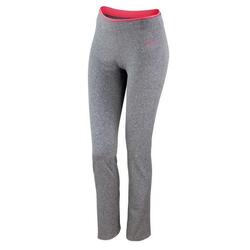 Pantalon Fitness Femme (Gris / Corail Vif Chiné)