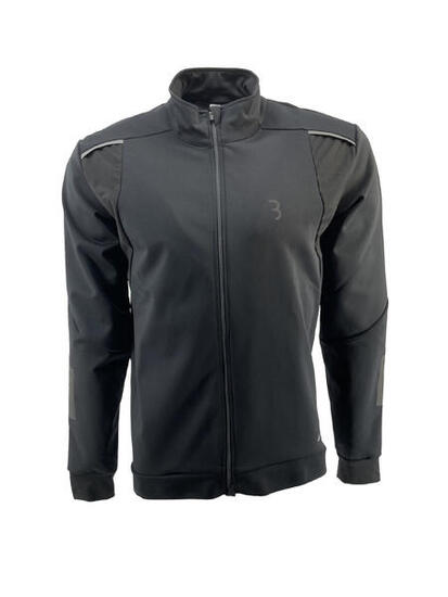 Veste d'hiver Trioxx homme coupe-vent déperlante noir