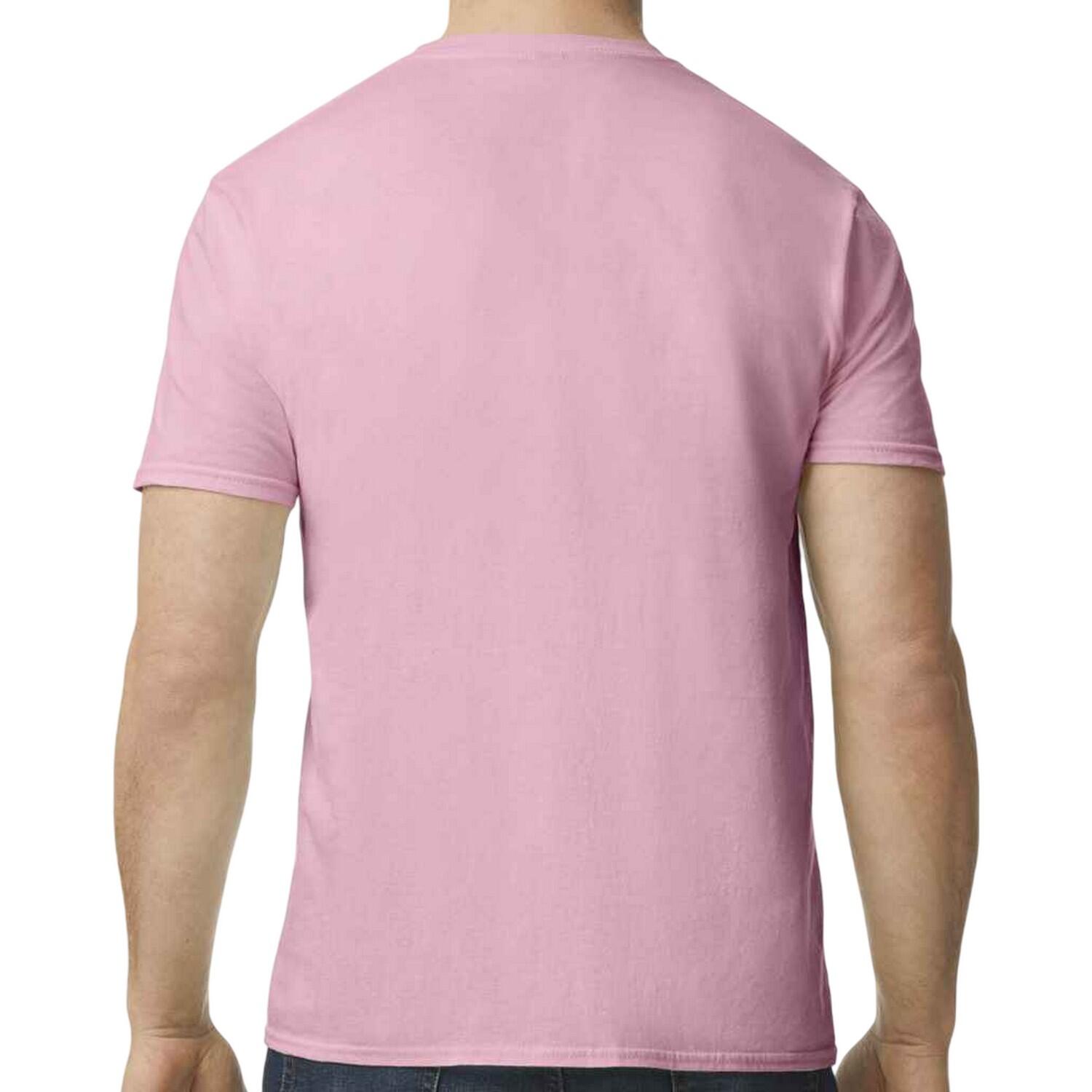 Tshirt SOFTSTYLE EZ Adulte (Rose) 2/2