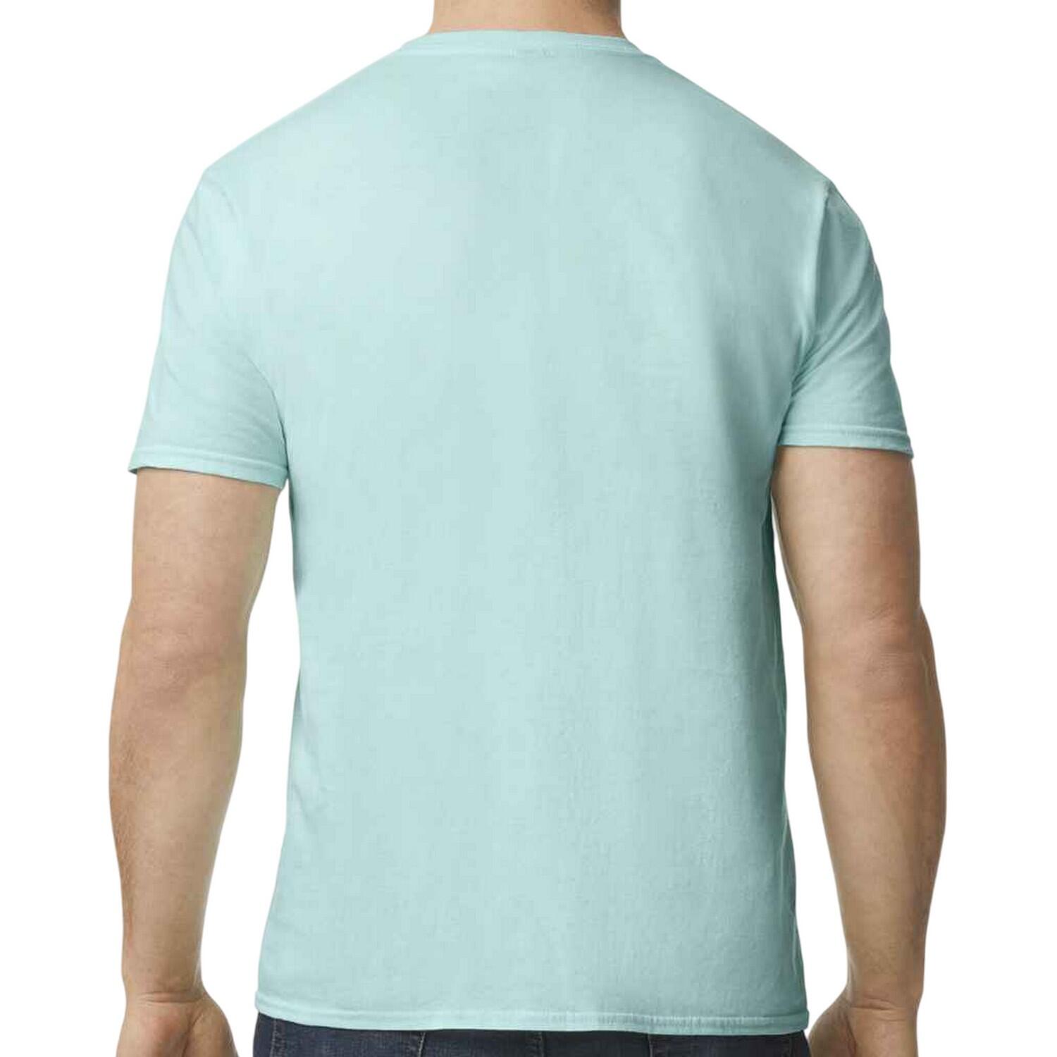 Maglietta Adulto Unisex Gildan Softstyle EZ Ghiaccio Verde Acqua 2/2