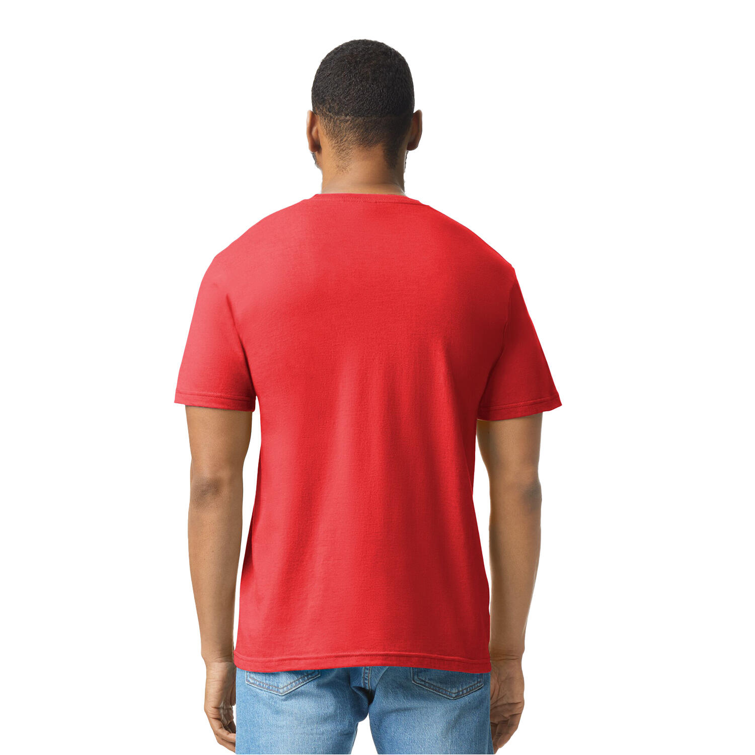 Tshirt SOFTSTYLE Adulte (Rouge) 2/2