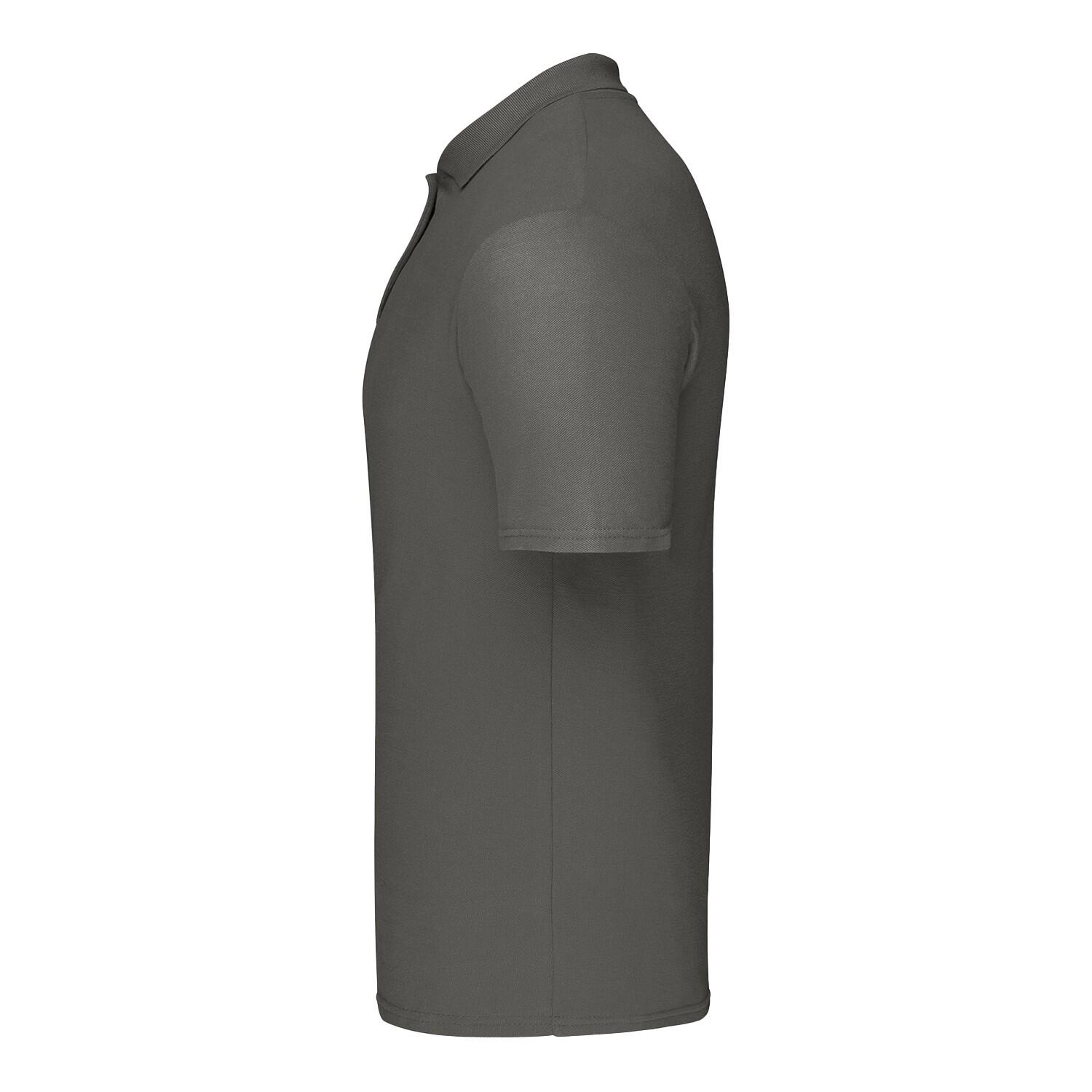 Heren Origineel Polo Shirt (Licht Grafiet) 4/4