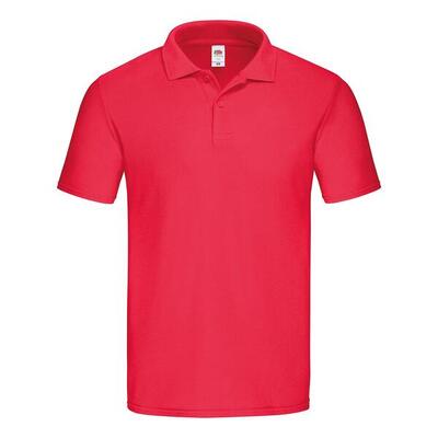 Heren origineel polo shirt (licht grafiet)